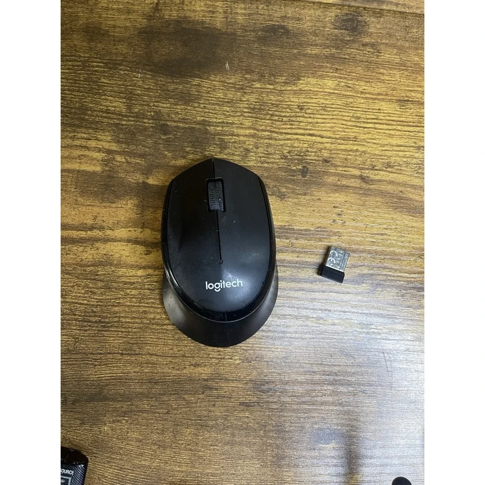 Logitech M275 2.4GHz 1000dpi Wireless Mouse Black Optical with Dongle